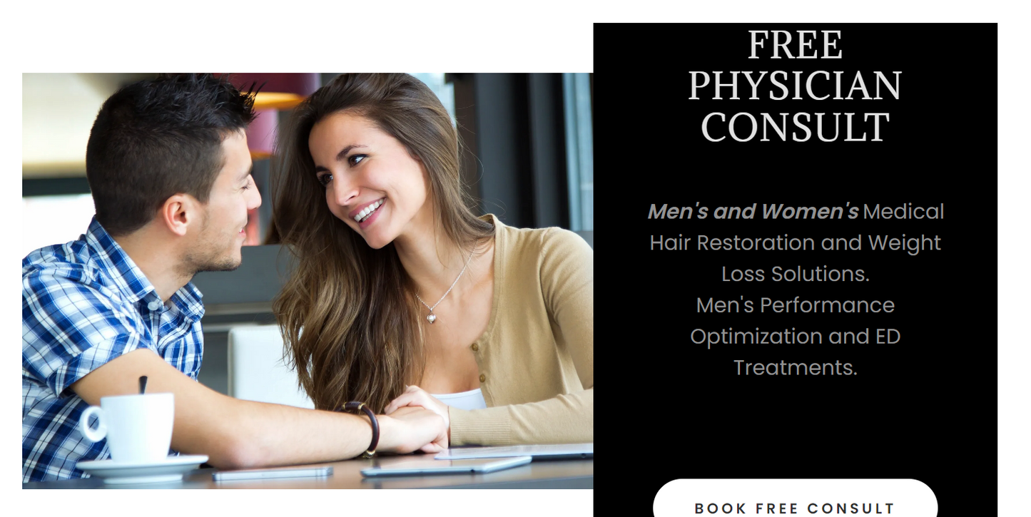 Male Wellness Consult (with 3 month treatment if needed)